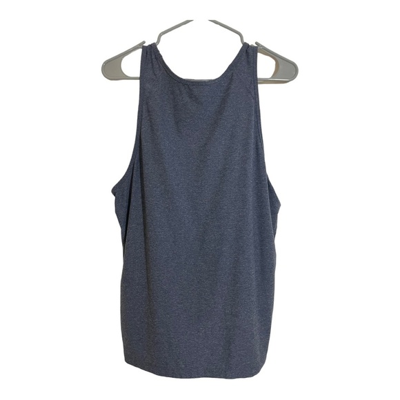 Rhône mens reign tank top. Blue size medium. Sleeveless. - Picture 5 of 8